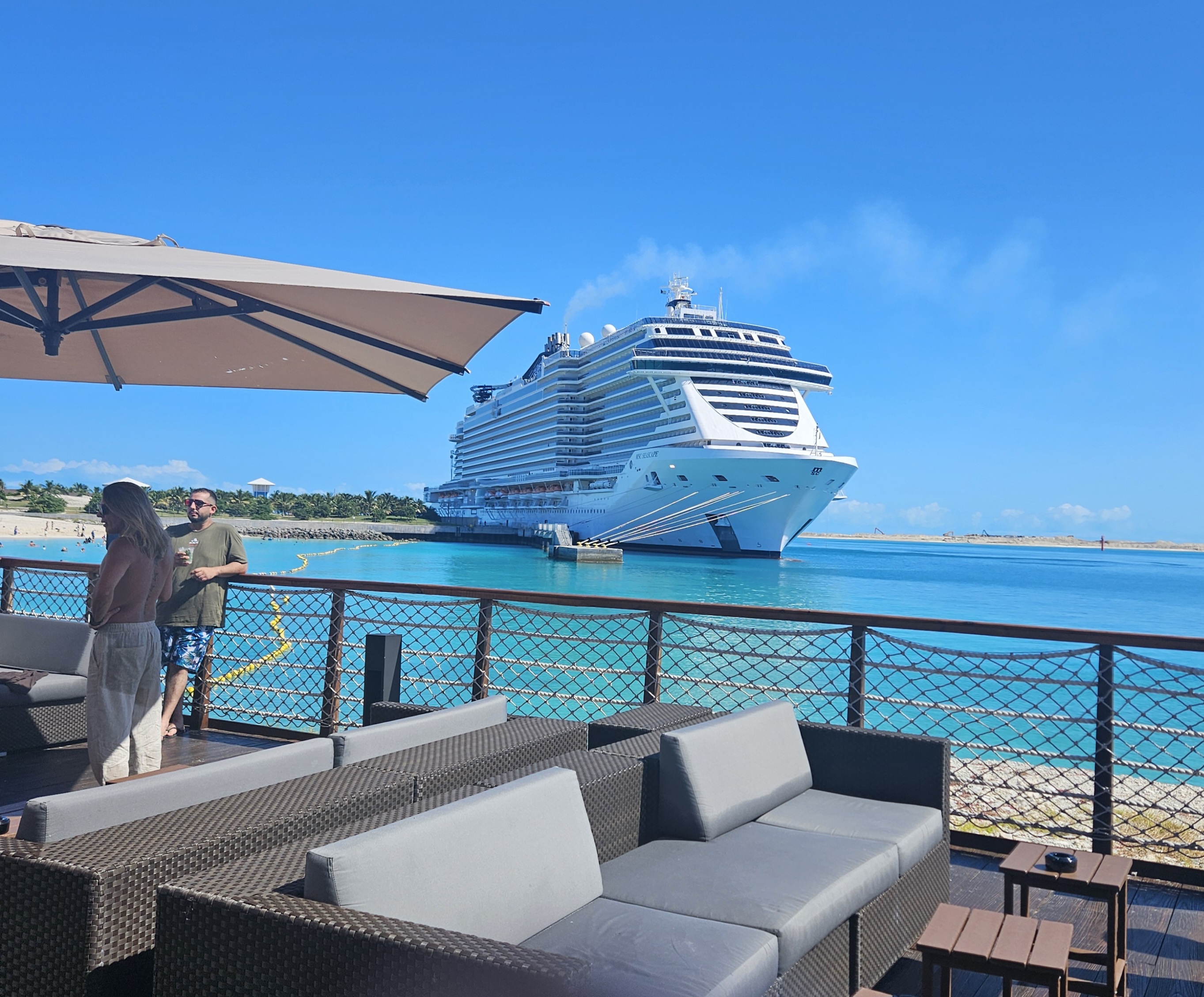Port at Ocean Cay Bahamas