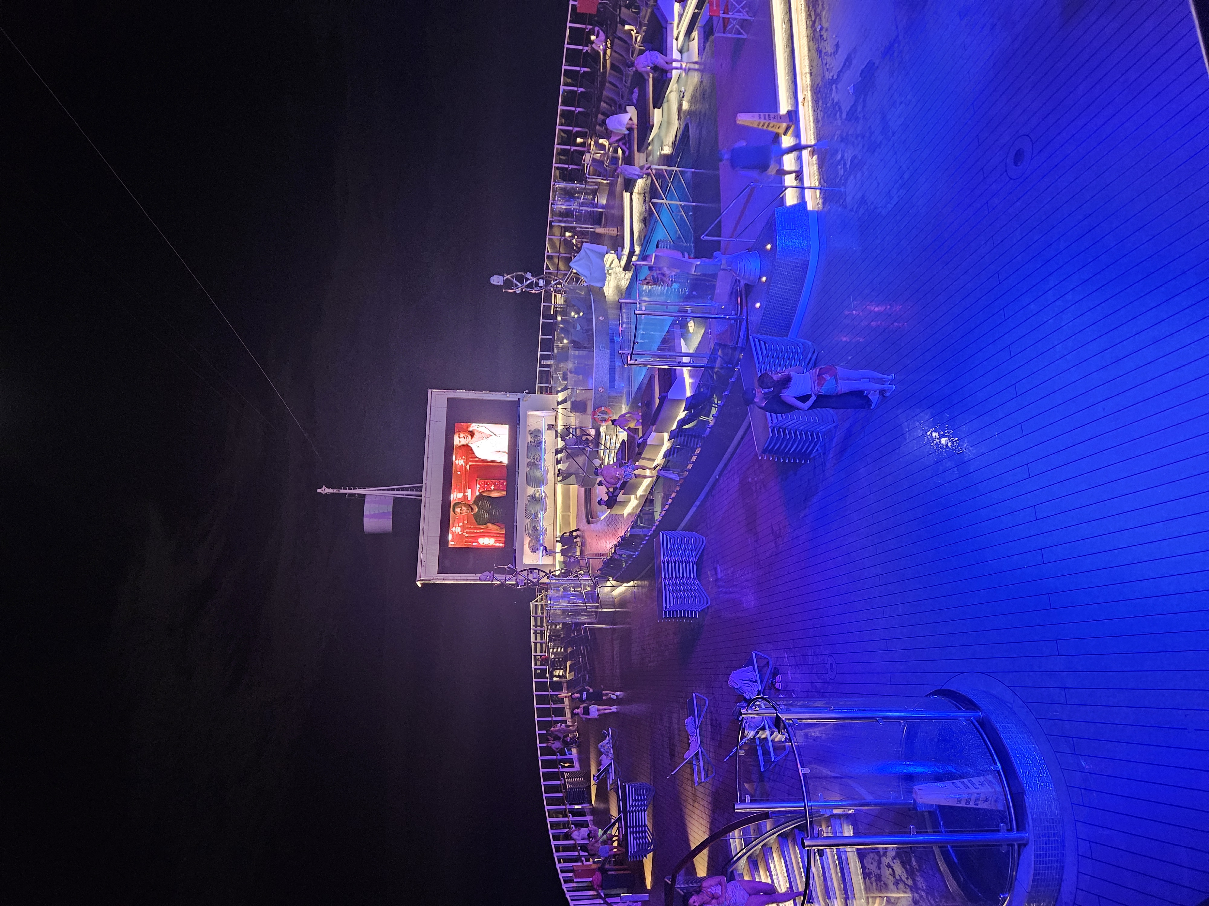 Movies on the Deck (Night)
