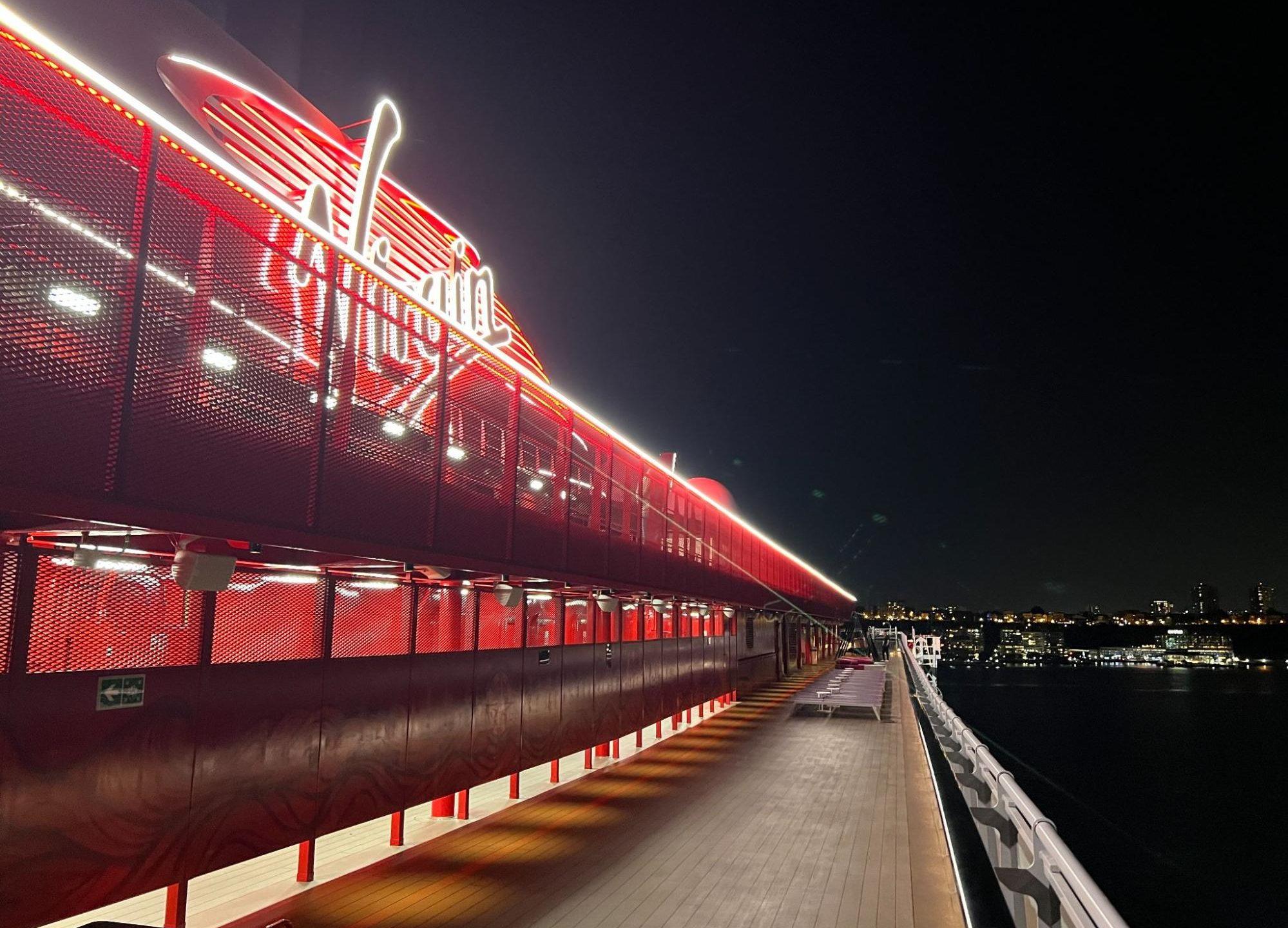 Virgin Voyages Night Experience
